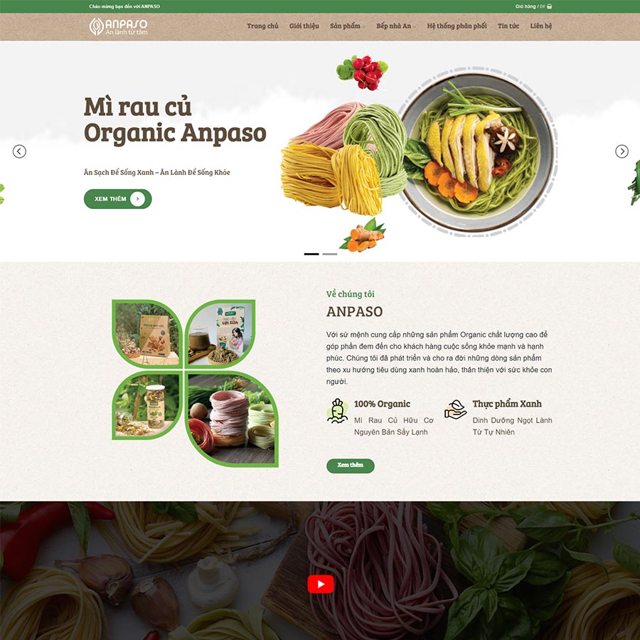 Theme WordPress thực phẩm sạch 27