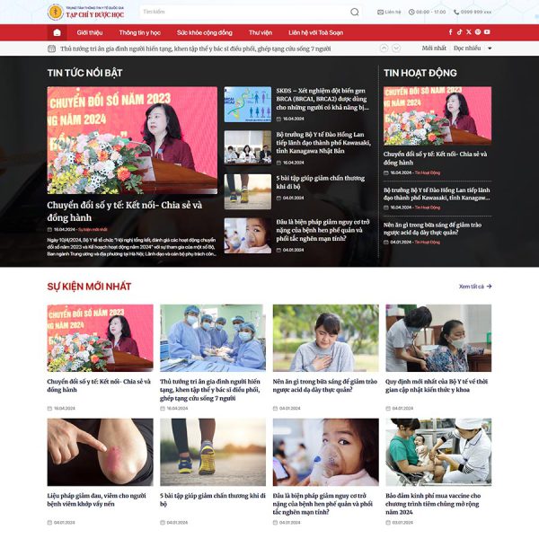 Theme WordPress tin tức 26